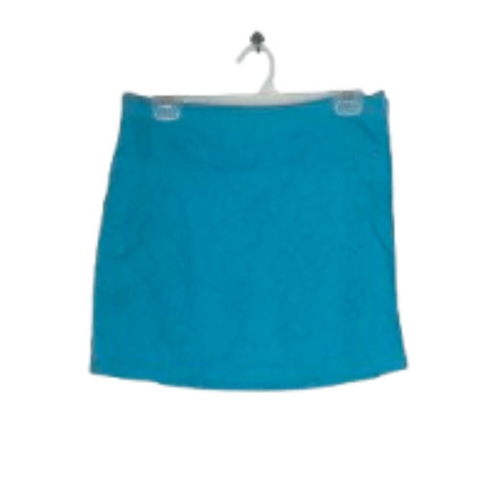 Lady Hagen Blue Floral Embroider Design Skort Size 10